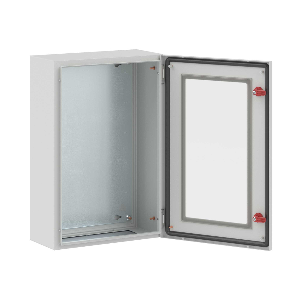 Корпус навесной ST c М/П с прозрачной дверью ВхШхГ 600x400x200 мм