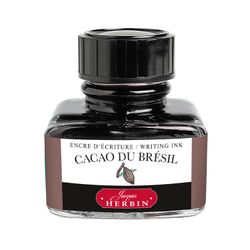 Чернила во флаконе Herbin 30 мл Cacao du Brésil серо-коричневые (13045T)