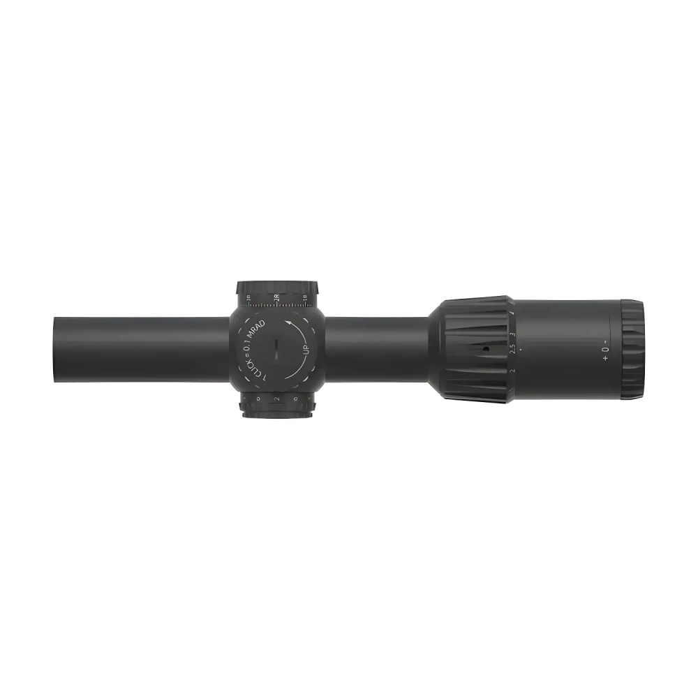 Оптический прицел Vector Optics Taurus 1-6x24 GENII (SCOC-49) вид сверху, все регуляторы