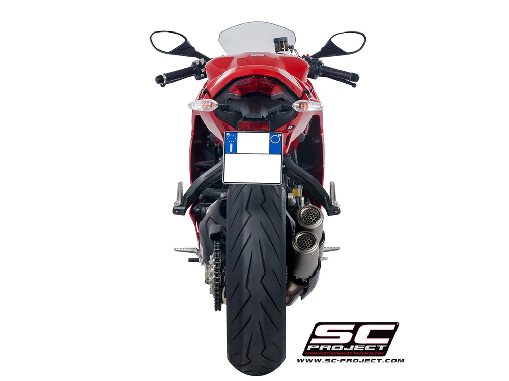 Выхлоп SC-Project Twin CR-T titanium