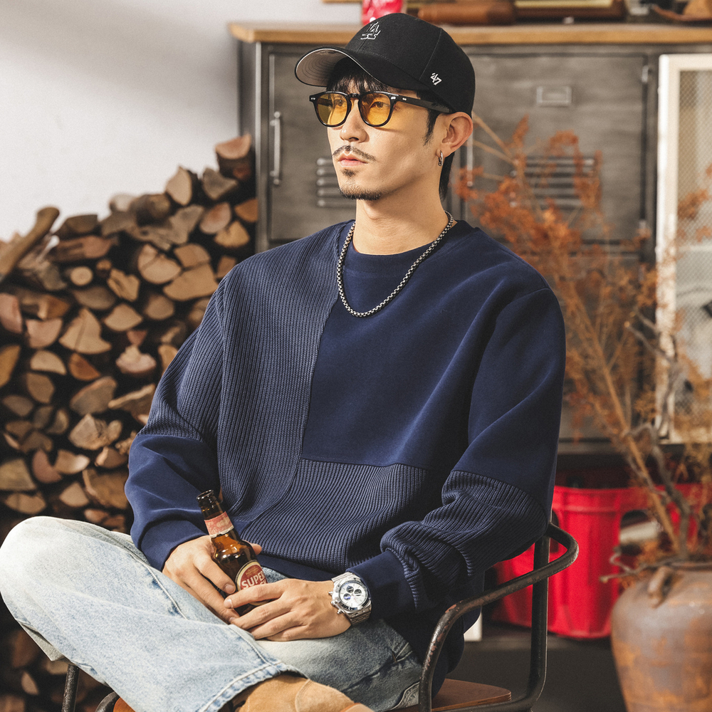 Свитшот мужской в американском стиле, весна-осень