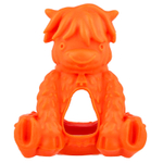 Yeti Dog Chew, Puff & Play, жевательные конфеты для собак, апельсин, 4 жевательных конфеты, 1 дозатор