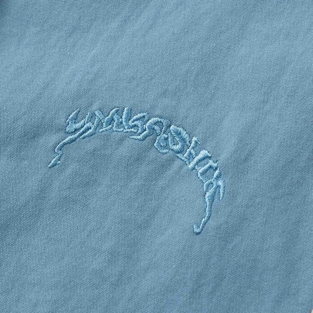 Сорочка Ymkashix Puff светло-серая/синяя