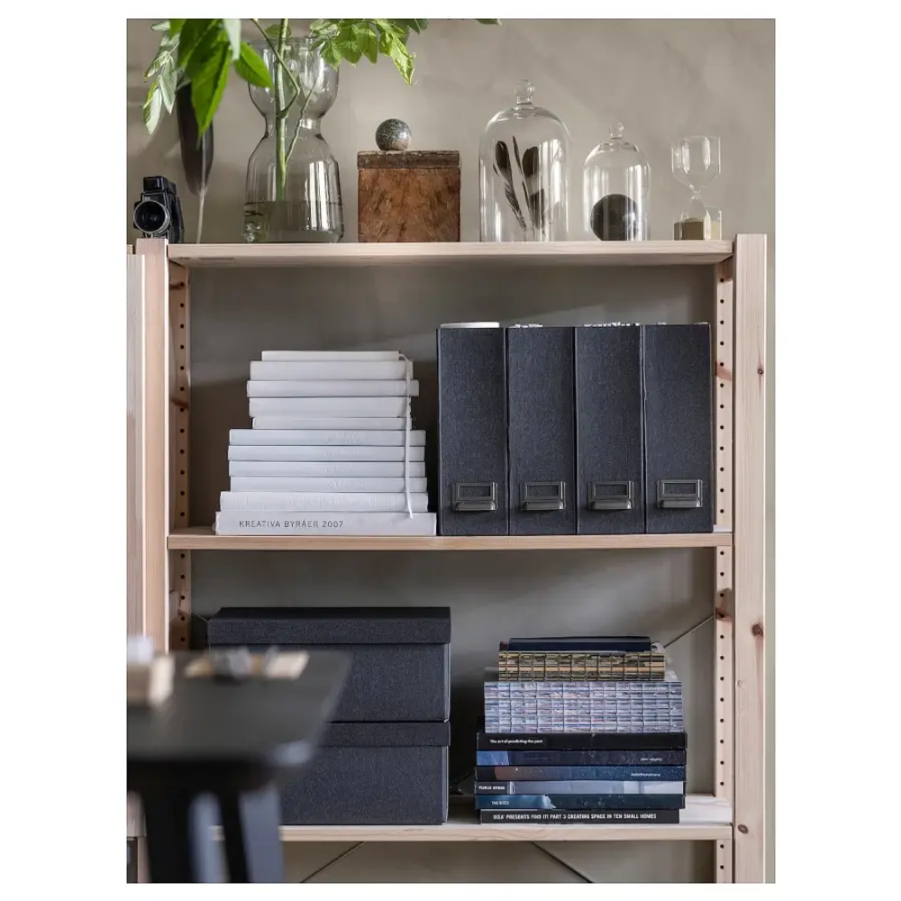 Книжный шкаф - IVAR IKEA/ ИВАР ИКЕА,  259х226 см, под беленый дуб