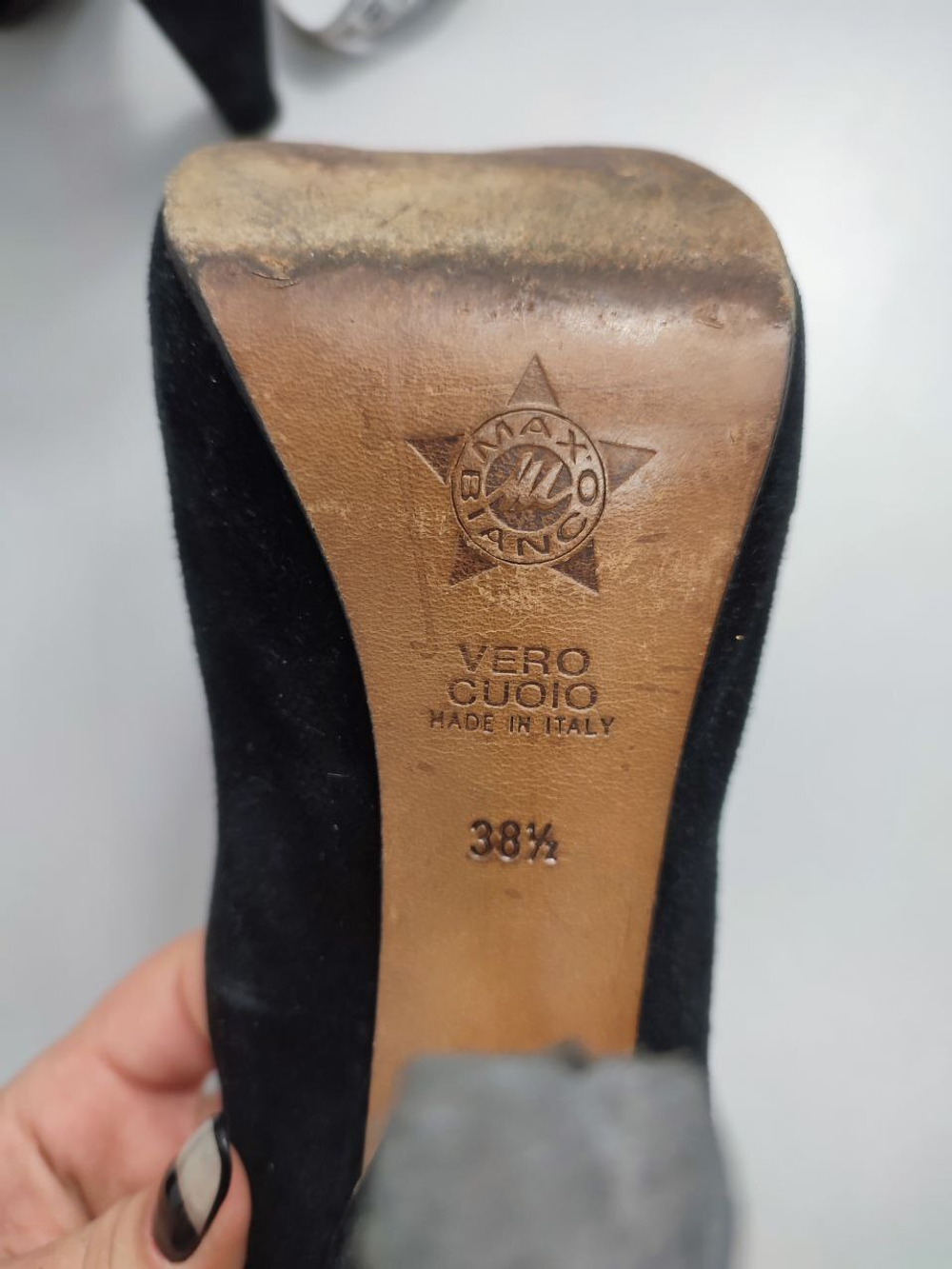 Туфли Max Bianco кожаные 38,5 размер