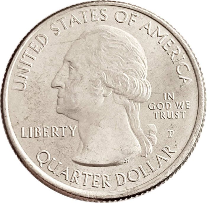 25 центов (1/4 доллара, квотер) 2013 США «Национальный памятник Форт Мак-Генри» (P) (19-й парк)