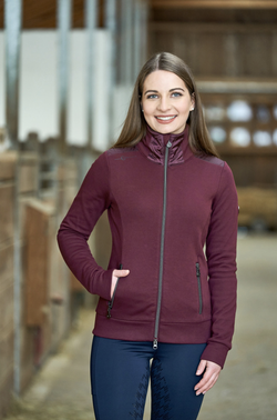 Толстовка Covalliero Wine Sweat Jacket