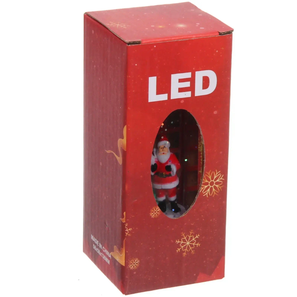 Сувенир с подсветкой «Новогоднее чудо» 5,2*11,5 см, Красный