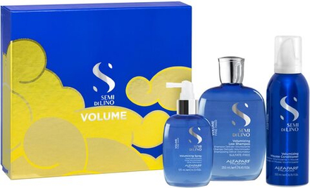 Alfaparf Milano Semi Di Lino Volumizing - набор (для тонких и нежных волос) /   / GTIN 8022297145563