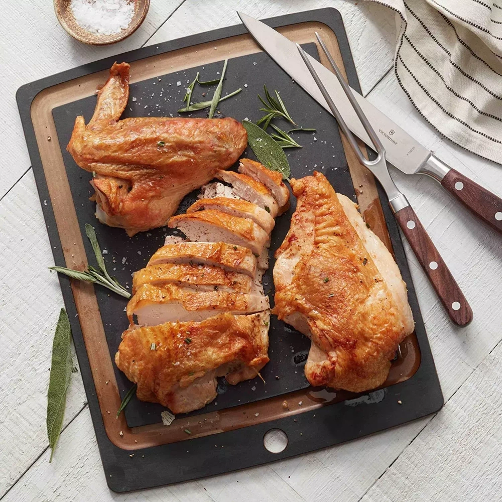 Victorinox - Доска для гурманов 50x38см черная / артикул   7.4130.3  / GTIN 7613329156155