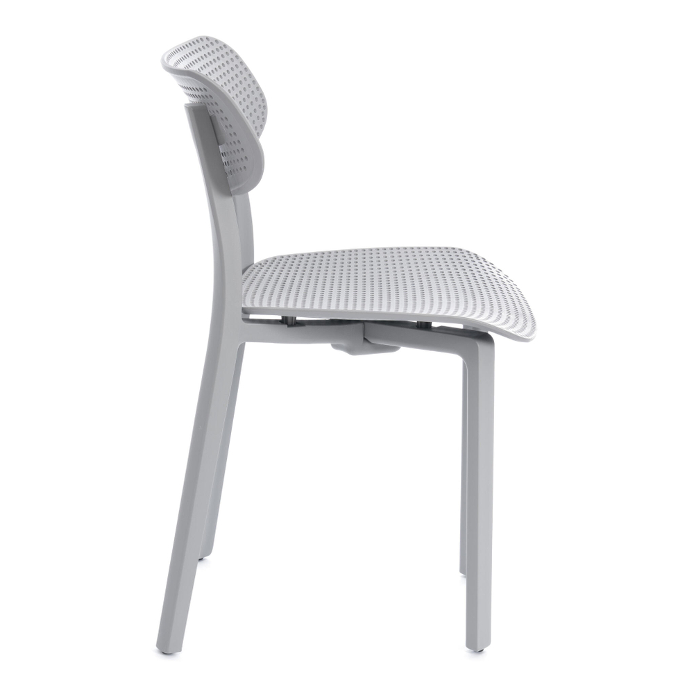 Стул JOLLY (mod. XRB-096-B2)  пластик, серый (grey), 46 х 50,5 х 78 см