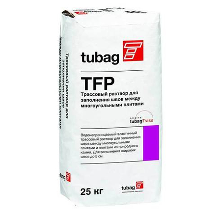 Quick-Mix TFP, тёмно-коричневый, мешок 25 кг - Затирка / Трассовый раствор для заполнения швов многоугольных плит