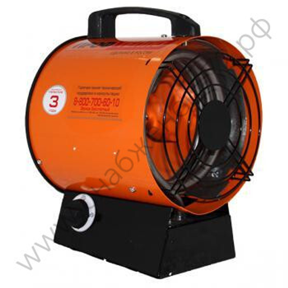 Тепловентилятор ПрофТепло ТТ-3 апельсин