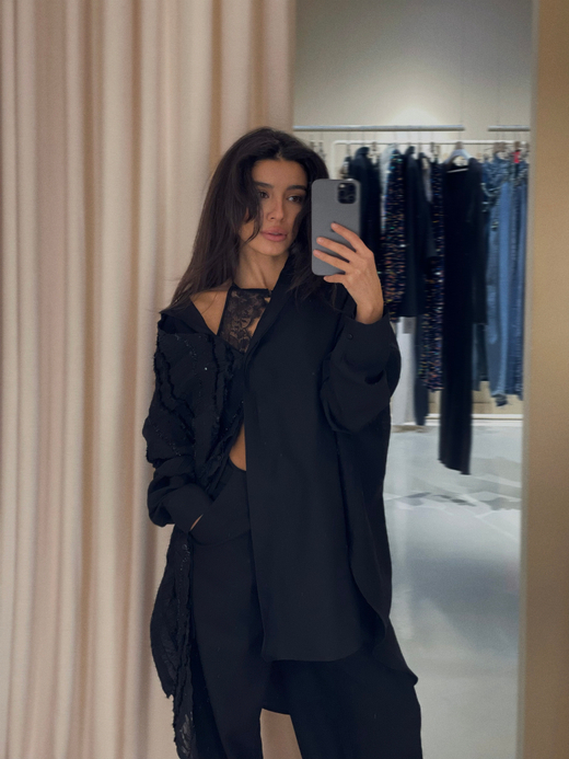 Рубашка декорированная bk