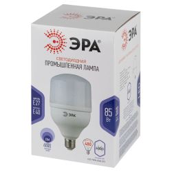 Лампа светодиодная ЭРА STD LED POWER T140-85W-6500-E27/E40 Е27 / Е40 85Вт колокол холодный дневной свет