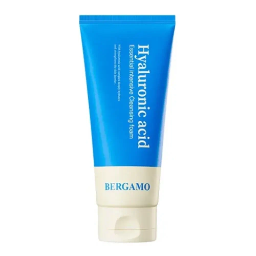 Очищающая пенка для умывания с гиалуроновой кислотой Bergamo Intensive Hyaluronic Acid Cleanser Foam