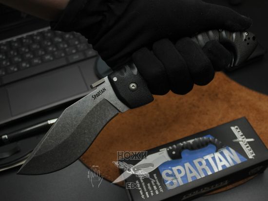Складной нож Cold Steel 21ST Spartan c клинком из стали AUS-10A, рукоять Grivory (Griv-Ex)