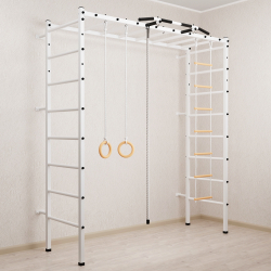 Спортивный комплекс Sv Sport П 401 (Турник/Канат/Kольца/Лестница)