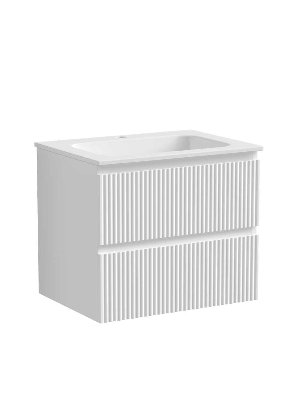 Тумба с раковиной Sancos Snob R 60 см SNR60W bianco