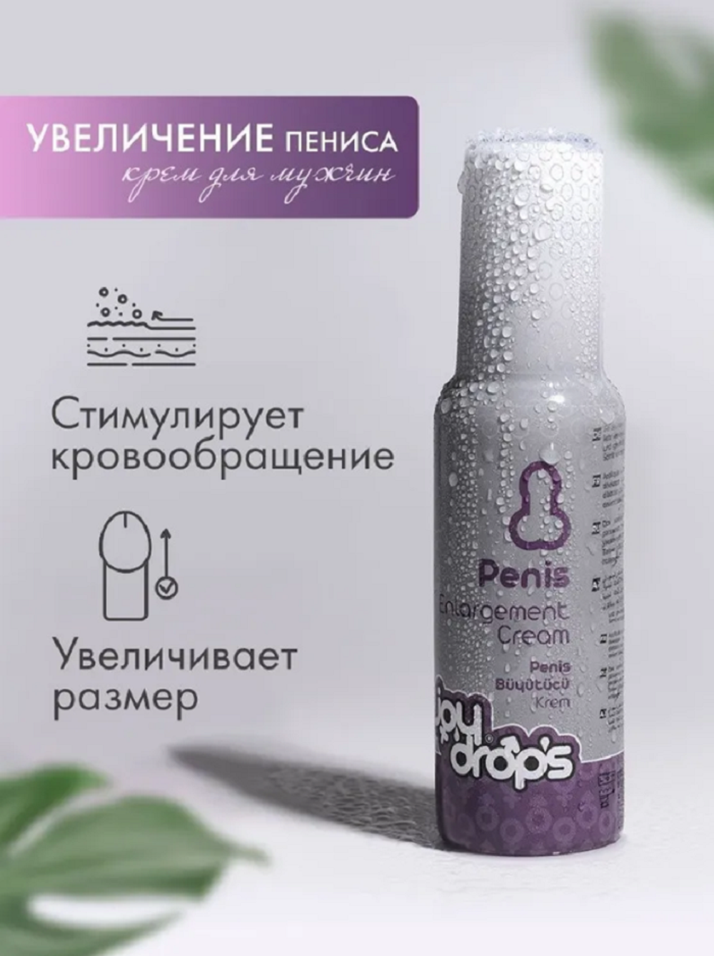 Крем для увеличения пениса Joydrops 100 мл