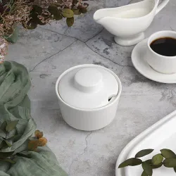 Сахарница 9,5*8 см белая фарфор P.L. Proff Cuisine [4]