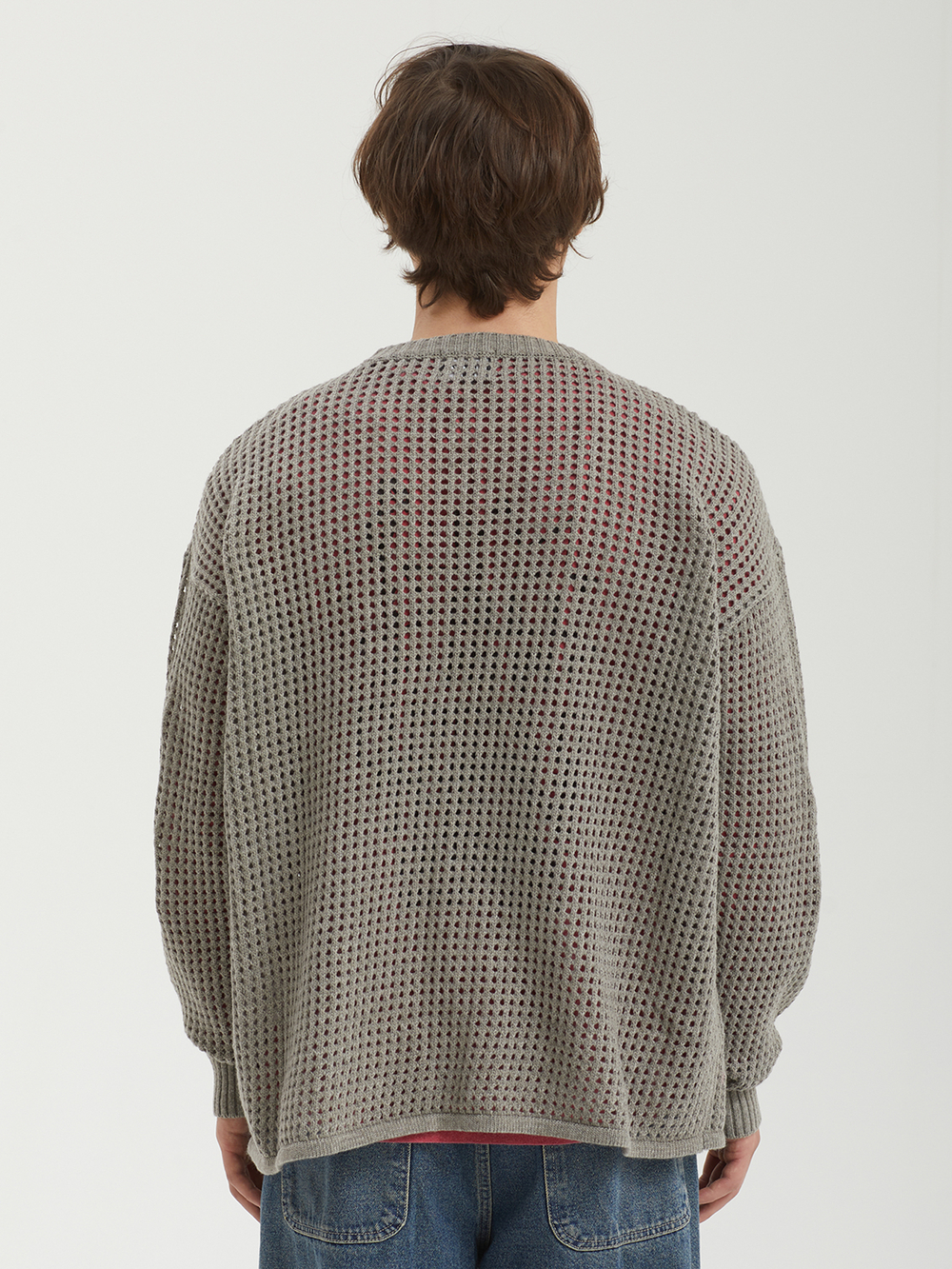 Мужской Свитер Total Logo Drop Needle