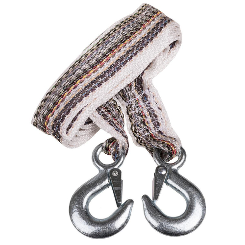 Трос буксировочный лента 3,5 т 4 м 2 крюка Skyway