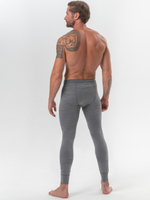 Кальсоны мужские термо серый меланж