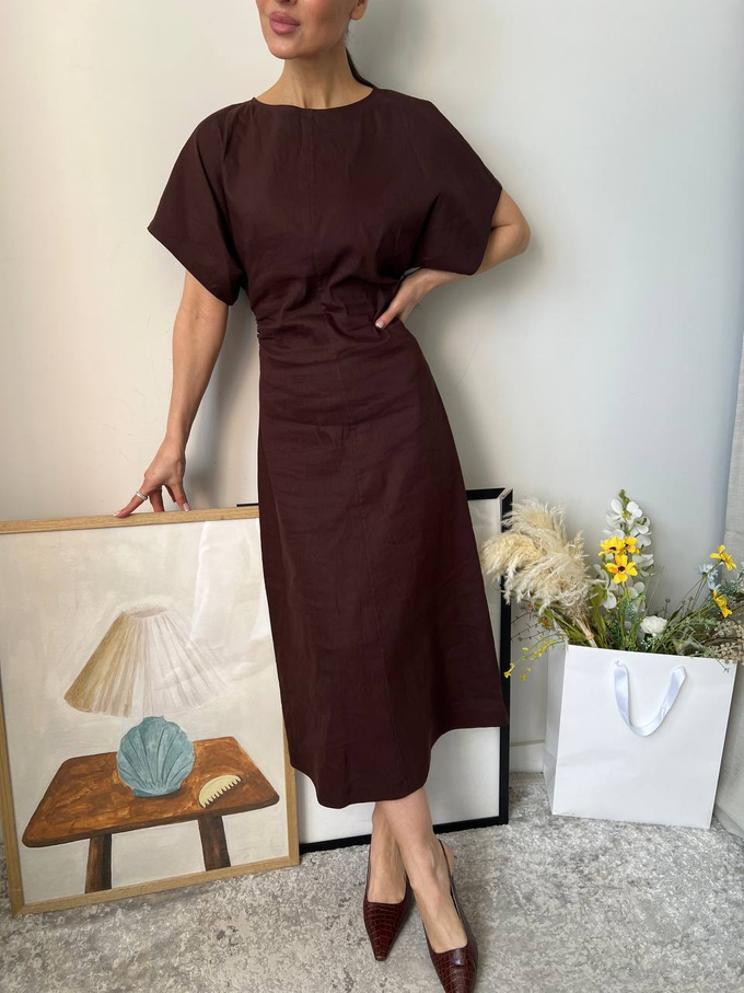 Платье Massimo Dutti льняное, s