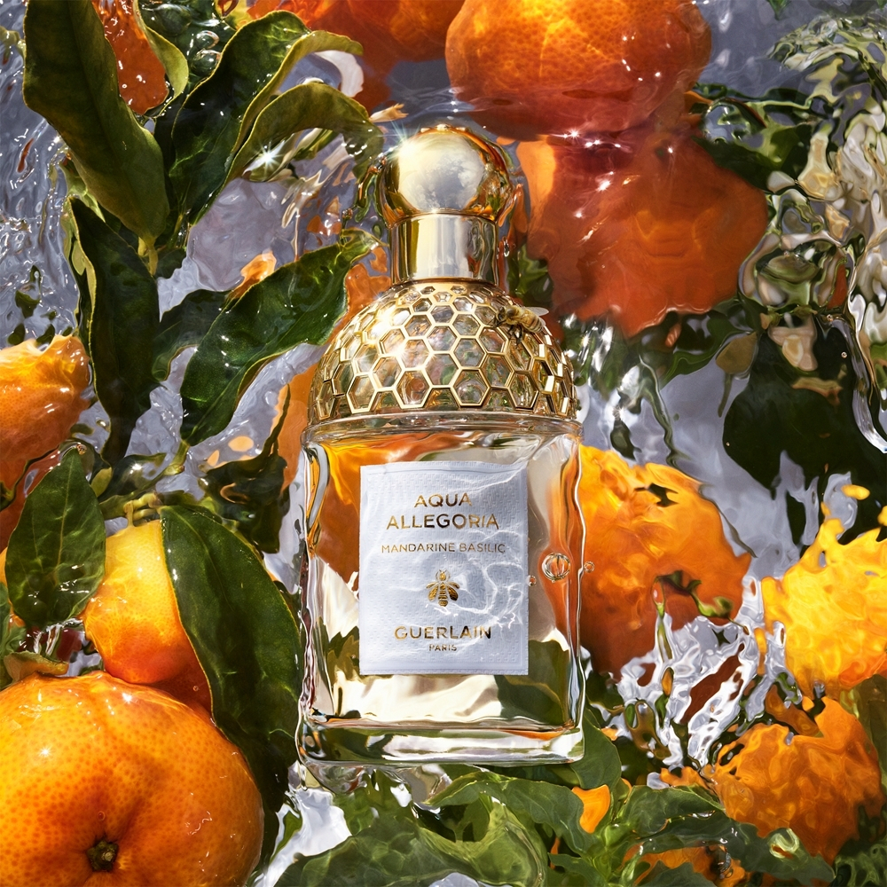GUERLAIN Aqua Allegoria Mandarine Basilic Туалетная вода с многоразовым флаконом для женщин