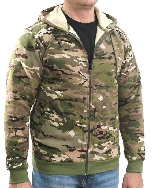 Толстовка на молнии Мультикам (Футер с начёсом 3х нитка)