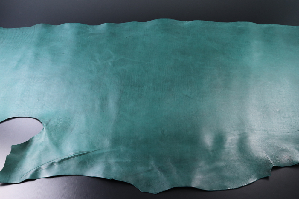 1,2-1,4 Юфть Хаки с лицевым покрытием 177дм² (КЛ)