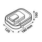 Сумка на ногу Lampa T-Maxter Leg-Pack 90421  180х120х100мм