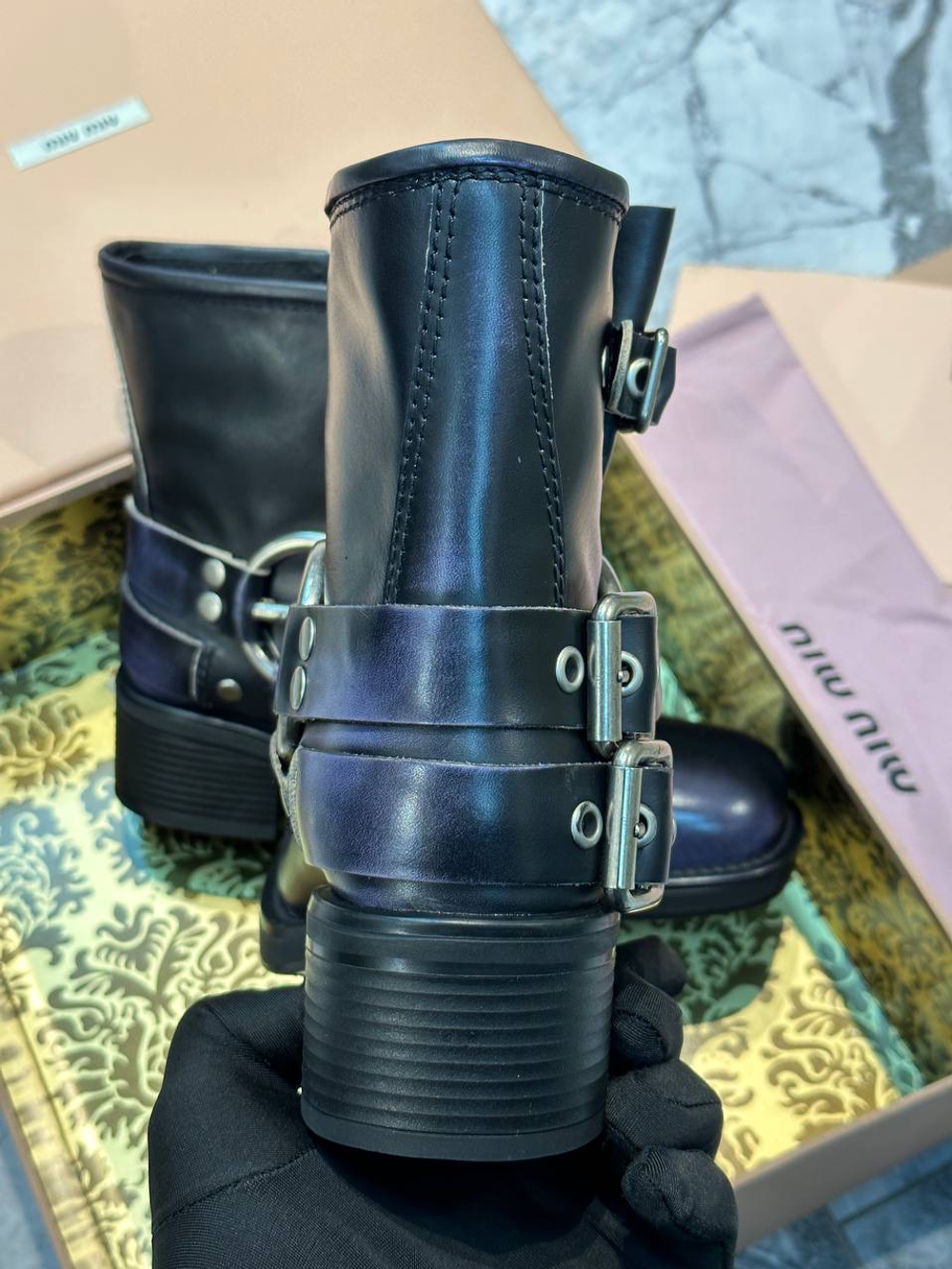 Ботинки Miu Miu