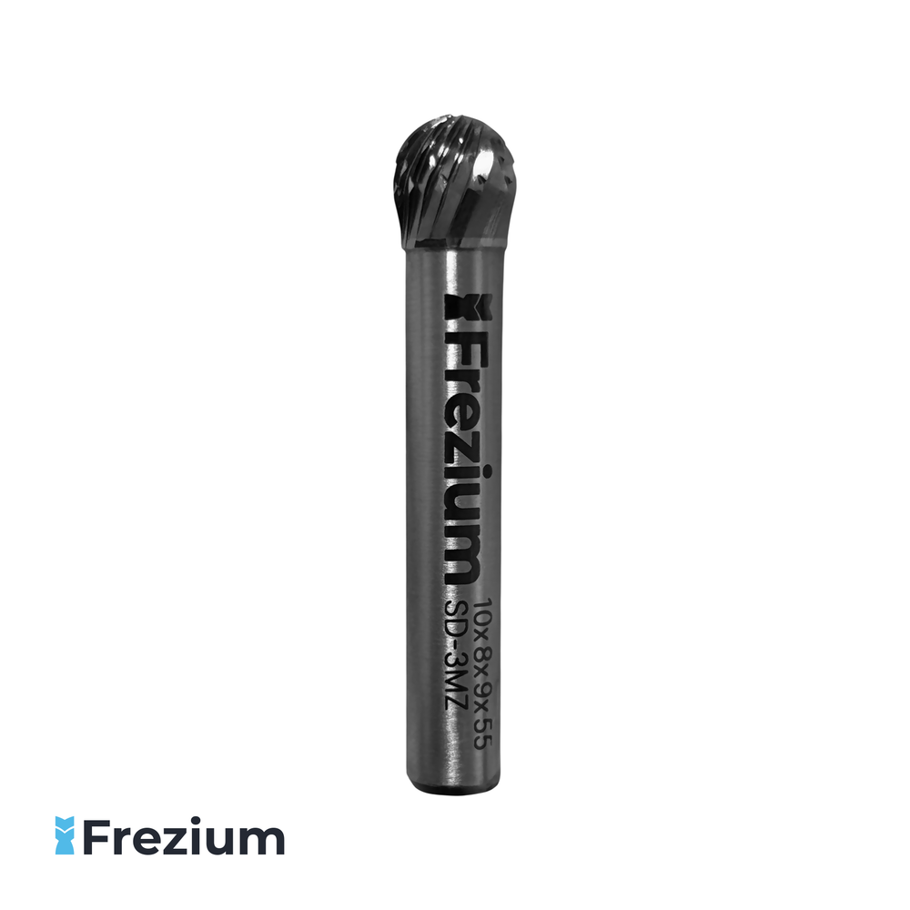 Борфреза твердосплавная по металлу "Frezium" 10x8x9x55; SD-3MZ