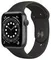 Часы Apple Watch Series 6 GPS 44mm Aluminum Case with Sport Band (Серый космос/Черный)