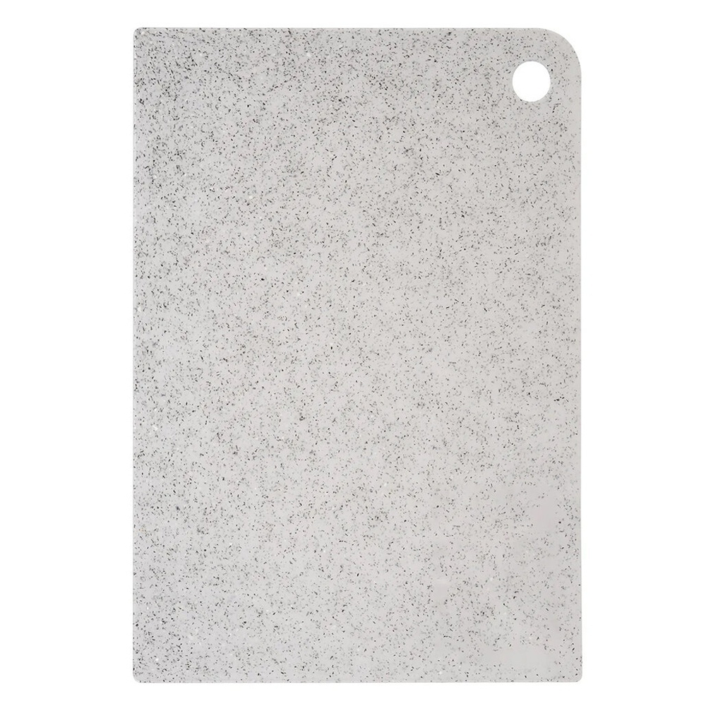 Доска разделочная 34,5*24,5*0,2см гибкая, цвет гранит светло-серый