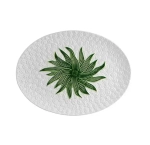 Блюдо круглое Bordallo Pinheiro Pineapple белое (40 см)