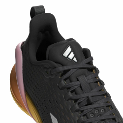 Мужские кроссовки теннисные Adidas Adizero Cybersonic M Clay - black/orange/pink