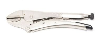 Зажим гейферный с нижней V-образной ''губкой''10''-250мм, в блистере Forsage F-614B225