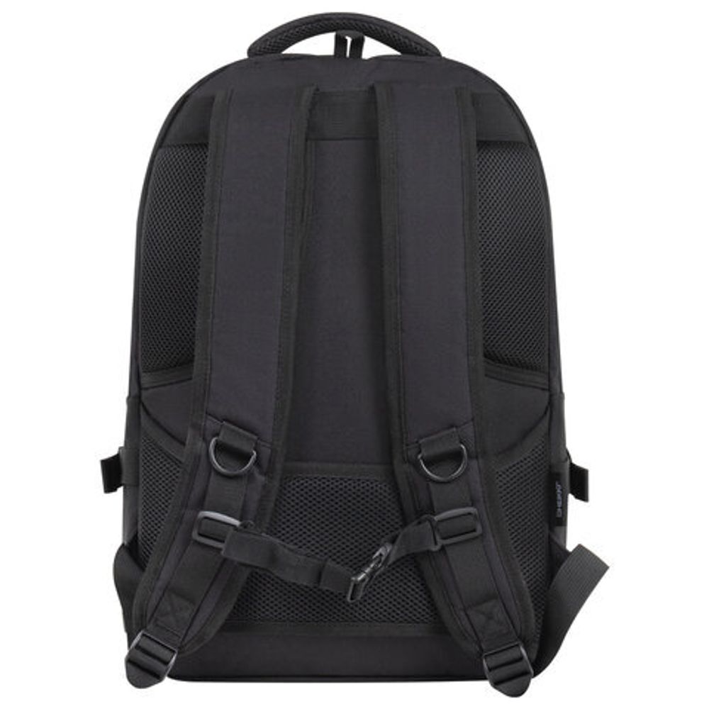 Рюкзак HEIKKI STRATEGY (ХЕЙКИ) универсальный, отд. для ноутбука, багаж. лента, черный, 46х31х13 см, 272583