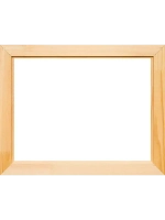 Деревянная рама 25x40 для картин на подрамнике сеч. 40x18