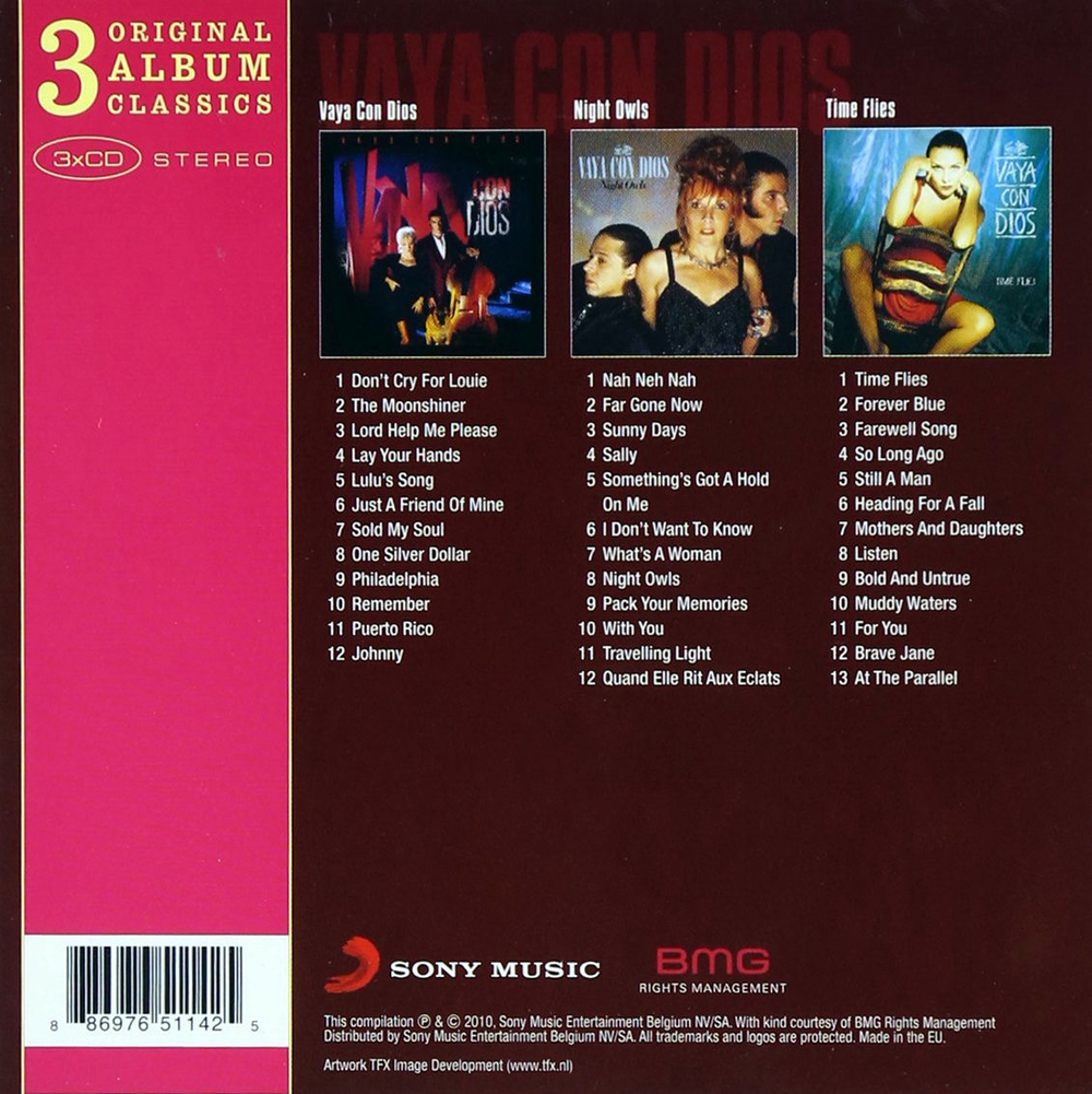 Vaya Con Dios / 3 Original Album Classics (3CD)
