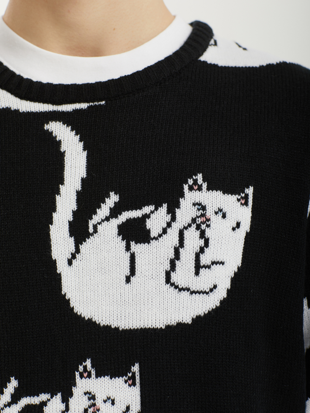 Мужской Свитер Falling For Nermal