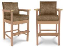 Стул бильярдный Techno ясень (Grey_bristol,Винилискожа Mahogany,Винилискожа (Mahogany) цвет № 202,дек. серебро)