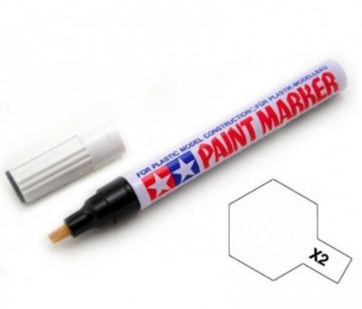 Маркер X-2  белый глянцевый