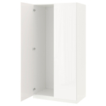 Гардероб PAX IKEA 2-дверный 100x37x201 cm 100*37*201 см, Белый   Фиеста