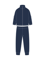 Костюм д/мальчика флис "Горизонт-2" КМ-842/2 р.134, Тёмно-синий (Ивашка)