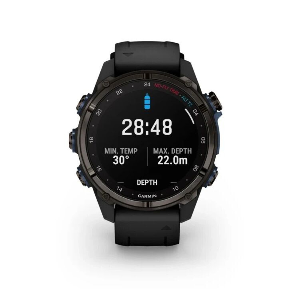 Умные часы Garmin Descent MK3i 43 мм Carbon Gray DLC