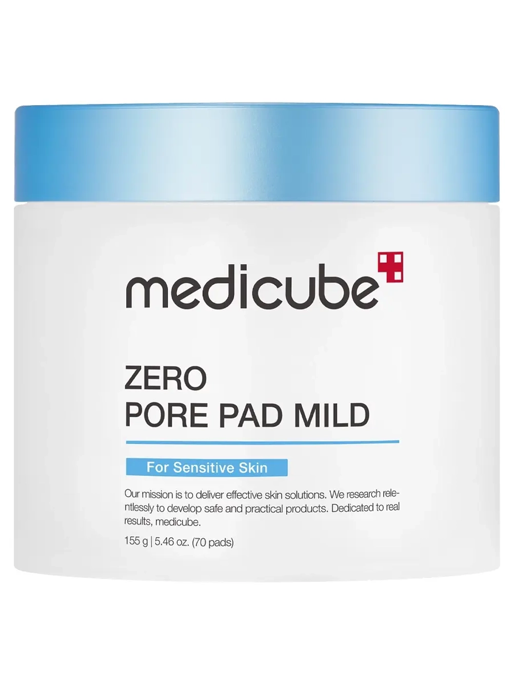 Medicube Отшелушивающие пэды с PHA-кислотой для чувствительной кожи Zero Pore Pad Mild 70 шт